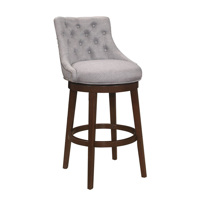 Three Posts™ Papillion Swivel Counter & Bar Stool & Reviews Wayfair